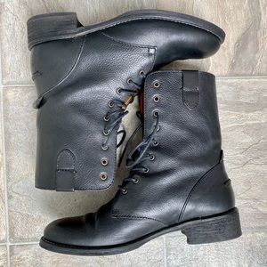 Madewell Leather Foothill Lace-up Boot